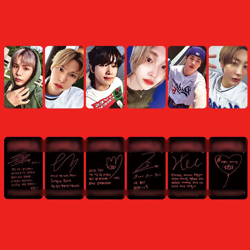KPOP 6pcs/set RIIZE Mini Album RIIZING Group LOMO CARDS