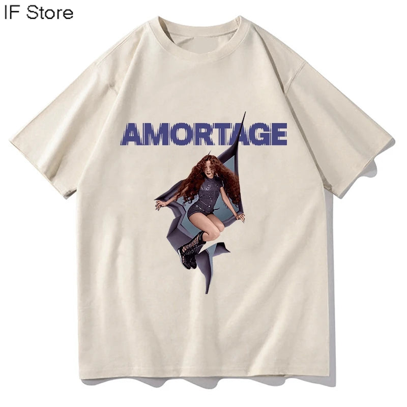 JISOO earthquake 2025 T-shirt Cotton Short Sleeve Round Neck Tees Unisex Streetwear Aesthetic Tops