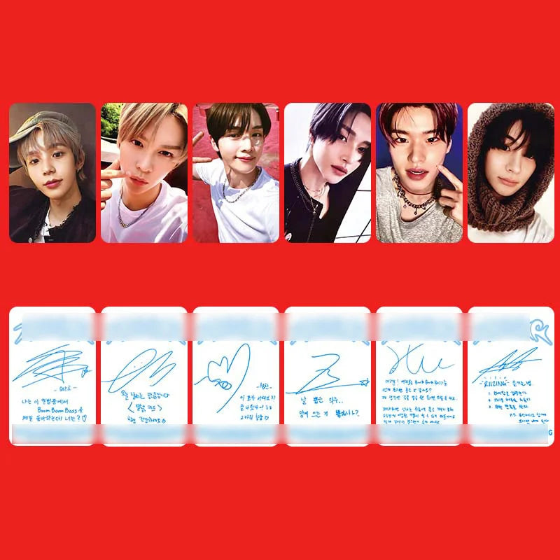 KPOP 6pcs/set RIIZE Mini Album RIIZING Group LOMO CARDS