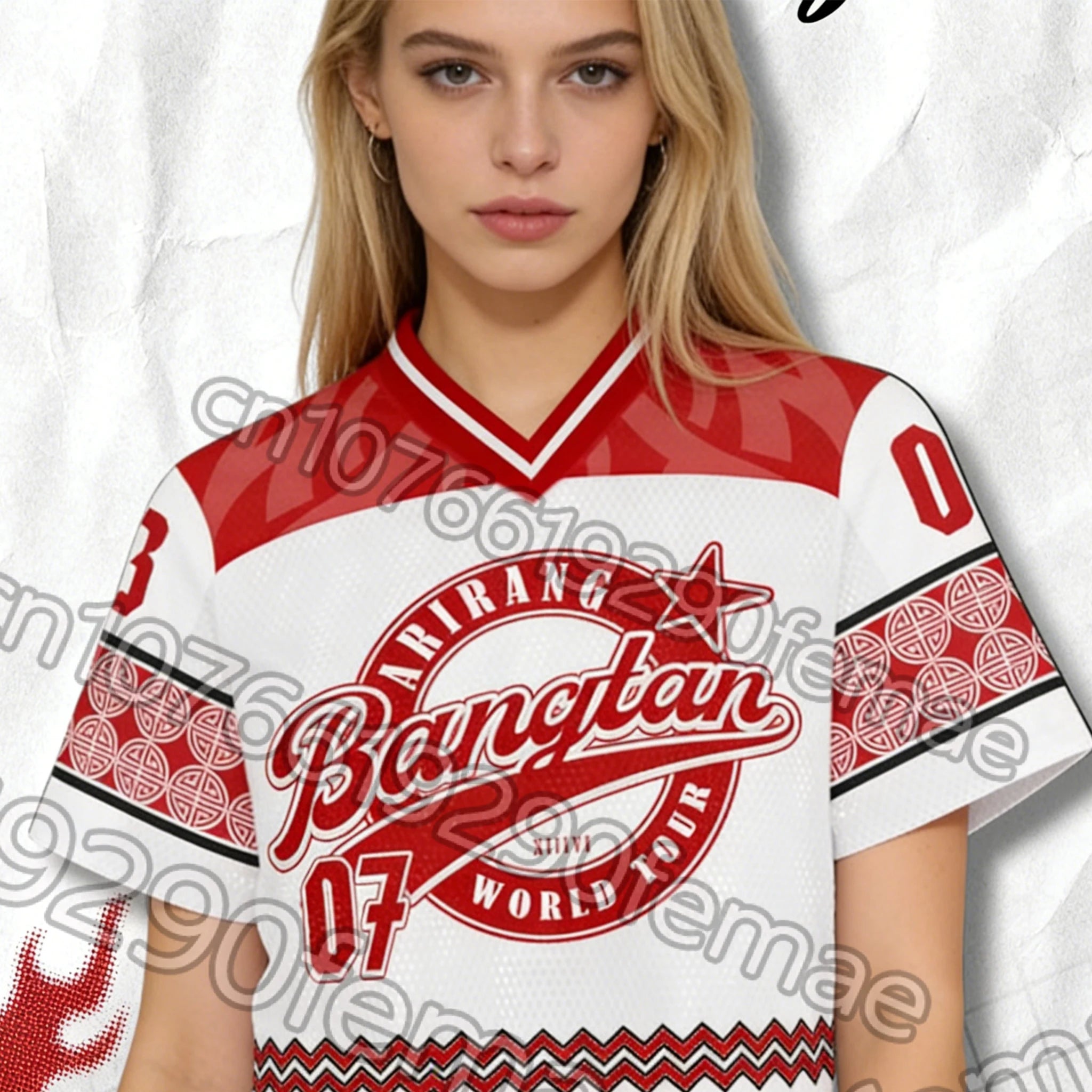 BTS ARIRANG NUMBER JERSEY (7 VARIANTS)