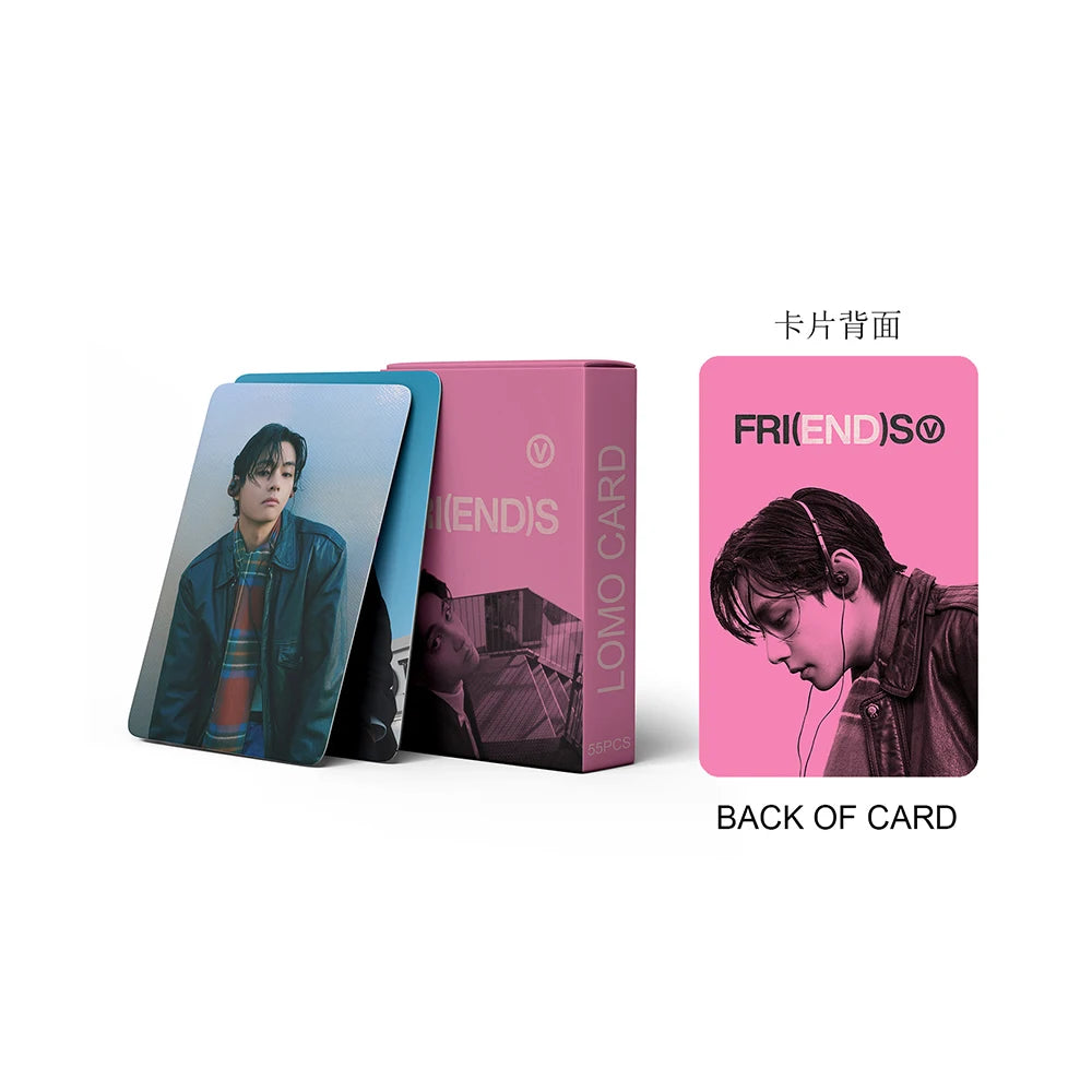 55Pcs/box Photocards V Lomo Cards
